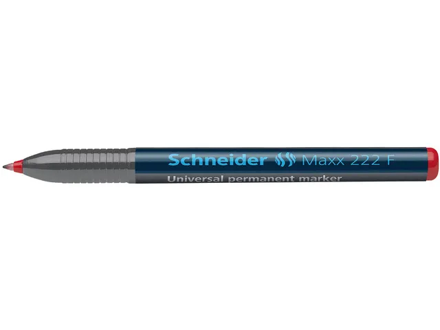 Universele marker Schneider Maxx 222 F permanent rood