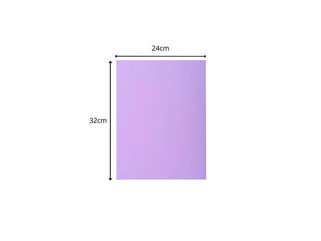 Dossiermap SUPER 250 24x32cm Lila 100 Stuks