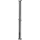 steun,v. scheidingswandsysteem,HxB 3000x40mm,m. voetplaat,staal