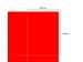 Etiket 105x148mm Fluor Rood 100 Vel
