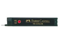 Potloodstiftjes Faber Castell Super-polymer 0.5mm Rood