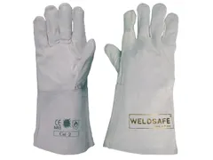 Weldsafe 276 lederen lashandschoenen, grijs, maat 10, per paar