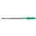 Q-connect Balpen met Dop 0,7mm Medium punt Groen 50 Stuks