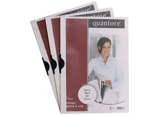 Klemmap Quantore A4 3mm wit - 2