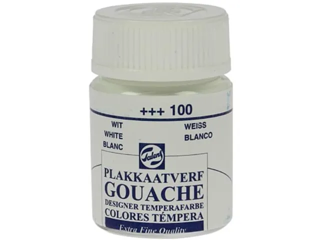 plakkaatverf Extra Fijn flacon van 16 ml, wit