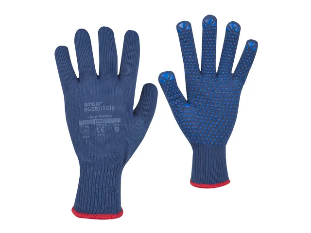 Werkhandschoen Arco Essentials Dotted PVC maat 10