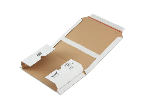 Wikkelverpakking Postbox Wit 455x320x20mm 25 Stuks