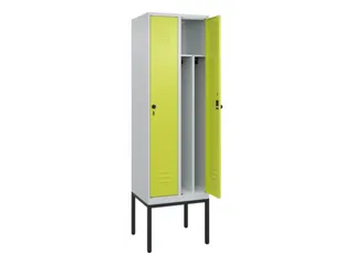locker voor scheiding van kleding,HxBxD 2120x600x500mm,2vak - 2