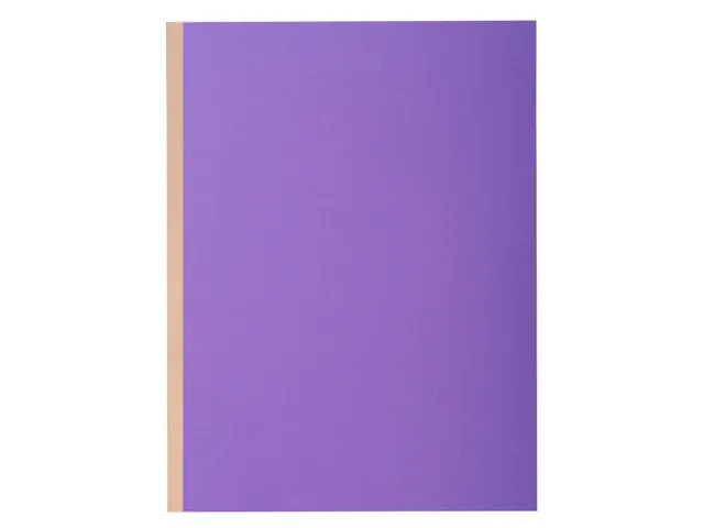 Dossiermappen balg en linnen rug ROCK''S 320g/m2 24x32cm Assorti