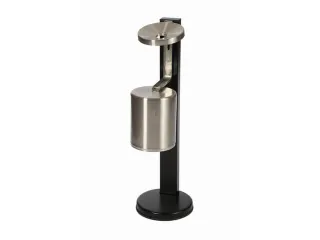 Staande Veiligheidsasbak 6 liter Rvs - 3