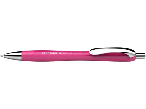 Balpen Schneider Slider Rave XB Power Pink doos a 3 + 1 gratis