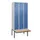 Z-garderobekast,HxBxD 2120x900x815mm,6vak,vak B 300mm,draaigrendel