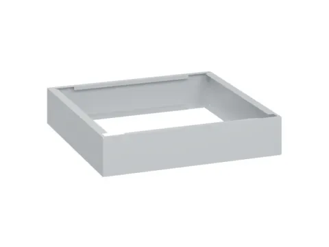 sokkel,HxBxD 100x500x500mm,kunststof,RAL7035,meerprijs