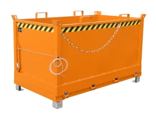 klapbodemcontainer,HxLxB 1145x1040x1845mm,1,5m³,hijsogen,vorksloffen - 2