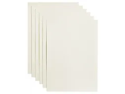 Kopieerpapier Papicolor A4 200gr 6 vel anjerwit
