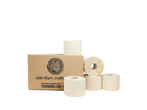 Toiletpapier The Good Roll The Panda Edition Naked bamboe 3-laags 27x2
