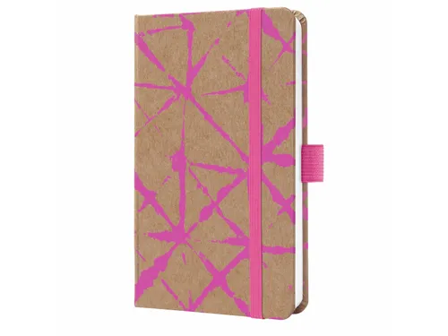 Weekagenda Pure A6 2026 (NL/FR/EN/DU) Raspberry Batik Hardcover