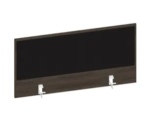 baliepaneel bureau aanbouw achter NV bruin hickory BN8033-zwart 1000mm - 1