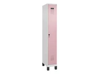 locker,HxBxD 1950x300x500mm,1vak,vak B 300mm,draaigrendel,voeten - 3