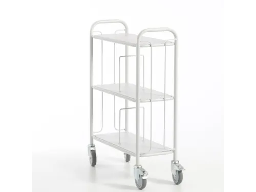 Dossierwagen 150kg 3 Etages 1100x710x290mm Ral7035