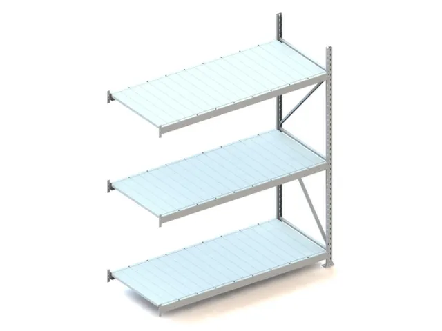 Breedvakstelling Aanbouwveld Hxbxd 2200x1851x800mm 3 Stalen Legborden