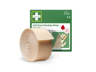 Bandage Cederroth Soft Foam beige 6cmx4.5m - 6