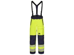 Tranemo 430546 werkbroek, fluo geel/marineblauw, maat M, per stuk