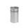 Papierbak BRASQ 21 liter rvs zilver