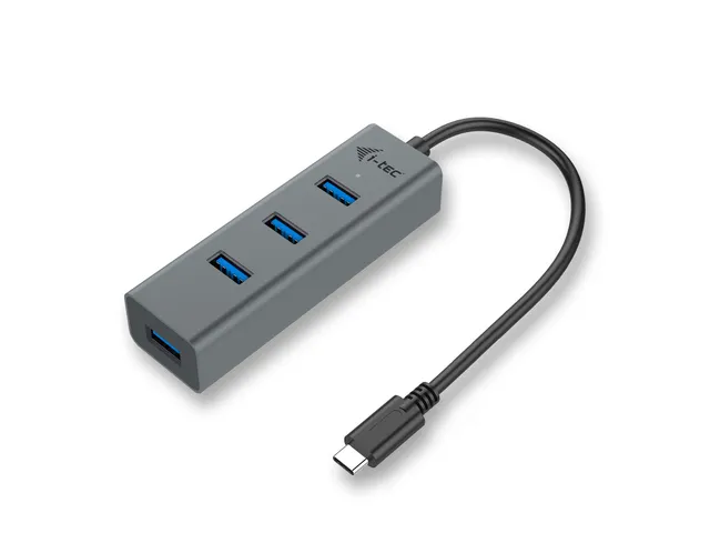 i-tec USB-C Metal 4-poorts HUB