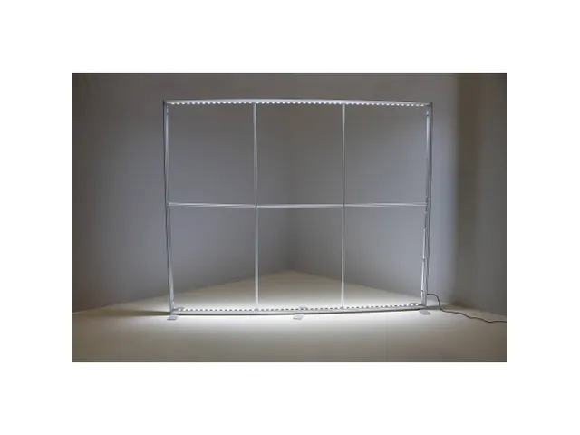 Bannerframe Brightbox XL 300x240cm LED verlicht, met draagtas