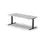 Elektrisch ihv bureau,HxBxD 650-1310x2000x900mm,blad wit