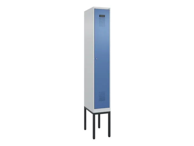 armoire vestiaire noir et blanc,HxlxP 2120x300x500mm,1compart.