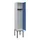 locker,HxBxD 2120x400x500mm,1vak,vak B 400mm,cil.-slot,voetonderstel