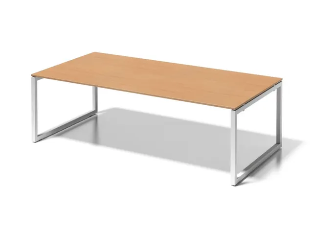 vergadertafel/directiebureau,HxBxD 740x2400x1200mm,rechthoekig