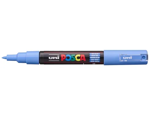 Verfstift Posca PC1MC Extra Fijne punt 0,7-1,0mm hemelsblauw