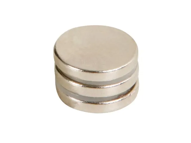 Magneet Ø18 x 3mm - 3 Stuks