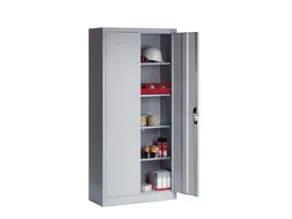 Universele Kast Hxbxd 1950X930X400Mm 4Legborden Ral7035 - 1