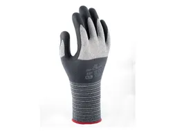 Handschoen Showa 381 grip niitril grijs maat S