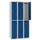 Dubbeldekse lockerkast,HxBxD 1800x900x500mm,3x2vak.,draaigrendel