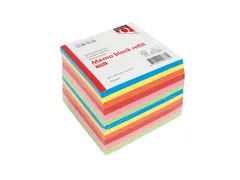 Memoblok Quantore 90x90mm 700vel losbladig assorti