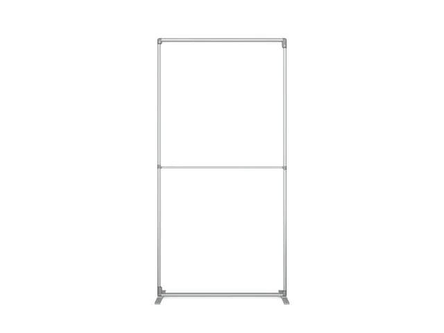 FlexFrame Modulair systeem beurswand 100x200cm Zilver frame