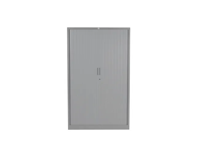 Claudius Plus roldeurkast 145x120x45cm aluminium (Ral9006)