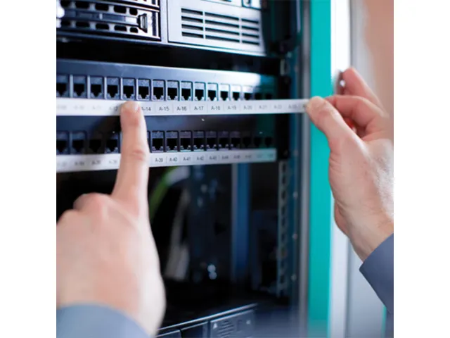 Labelprinter Dymo Rhino 4200 industrieel azerty 19mm geel in koffer