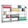 Magazijnstelling Complete Aanbieding 1xbasis-2x Aanbouwstelling Inhaak