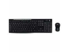 Wireless Combo toetsenbord en muis MK270 Azerty zwart