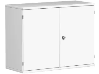 kantoorkast,HxBxD 770x1000x430mm,decor romp wit,decor front wit - 1
