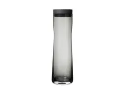 Karaf 1L Glas Transparant/Zwart Deksel Zwart