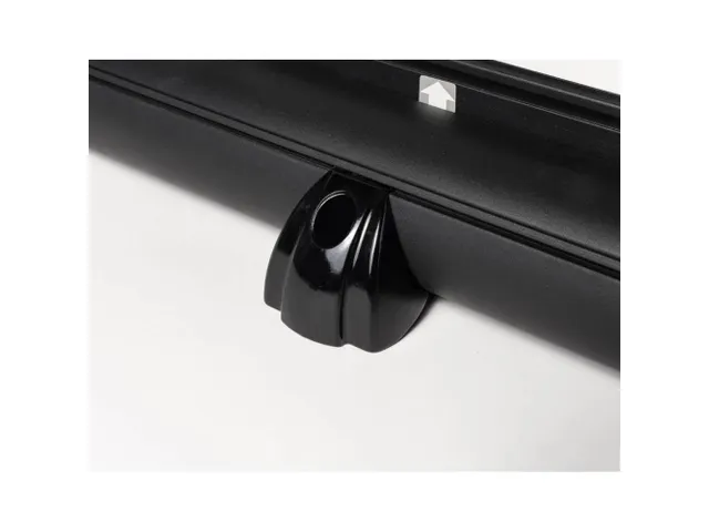 Bannière enroulable Premium 85x160-220cm Noir