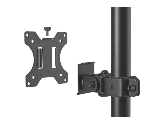 Bras vertical pour 2 écrans 17-32 inch noir