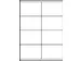 Etiquette Avery Zweckform 3426 105x70mm blanc 800 pièces